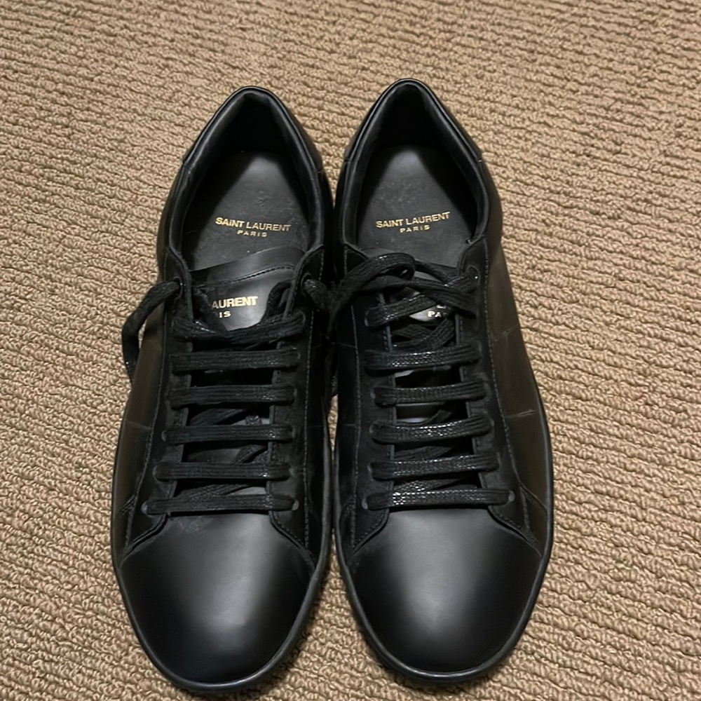 Saint Laurent black sneakers